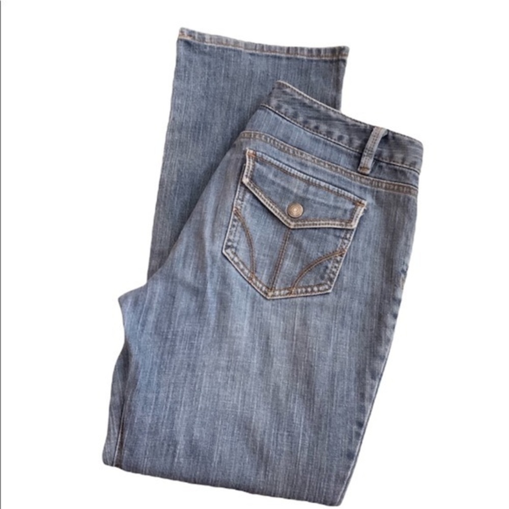 Loft Ann Taylor Boot cut jeans size 6 petite EUC